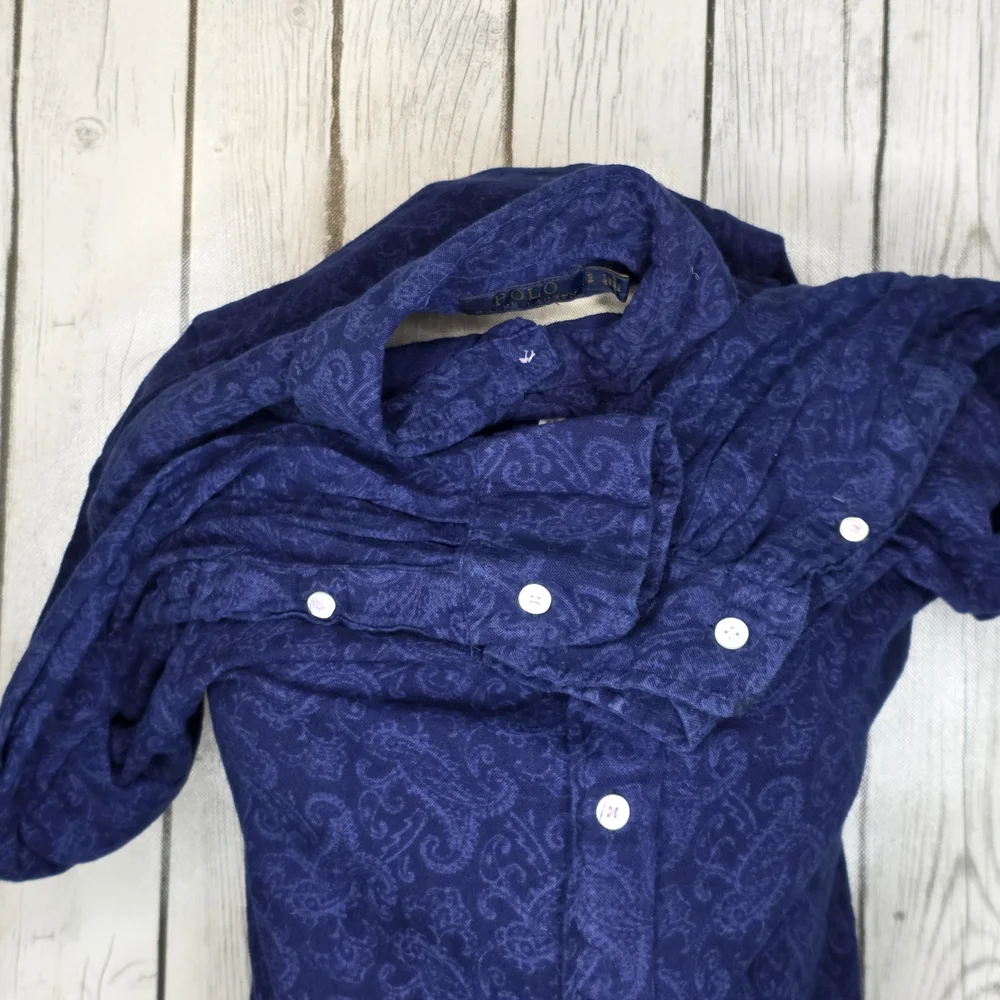 Polo Ralph Lauren Indigo Paisley Shirt